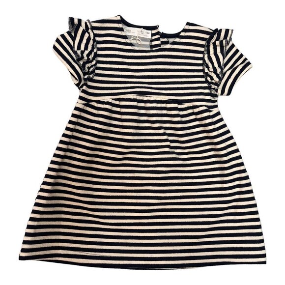 Zara Other - Zara Basic Short Sleeve Striped T Shirt Dress